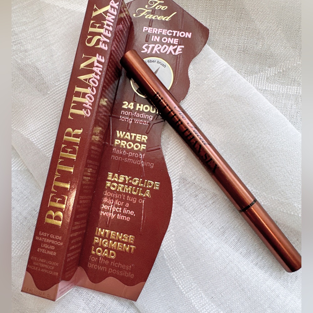 NWB  Too Faced Better Than Sex Chocolate Eyeliner Waterproof